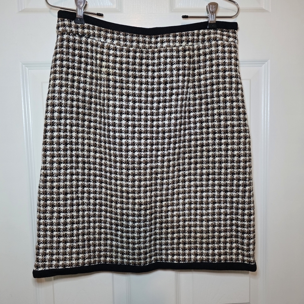 Brooks Brothers Cotton Blend Pencil Skirt Sz 6